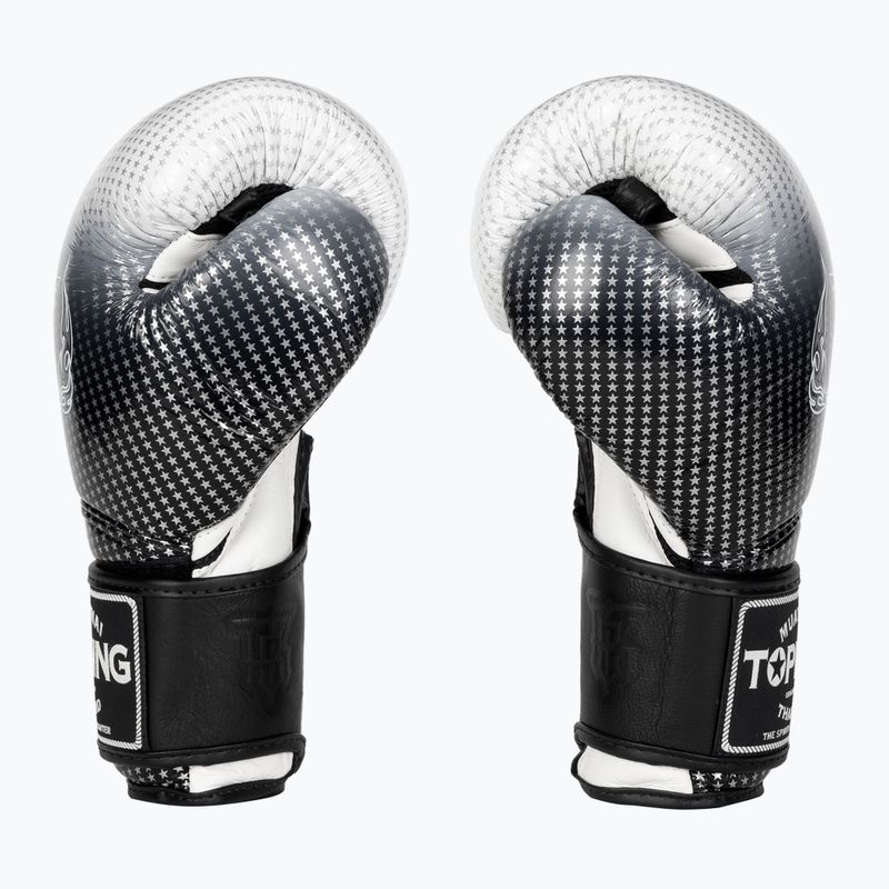 Mănuși de box Top King Muay Thai Super Star Air silver 3