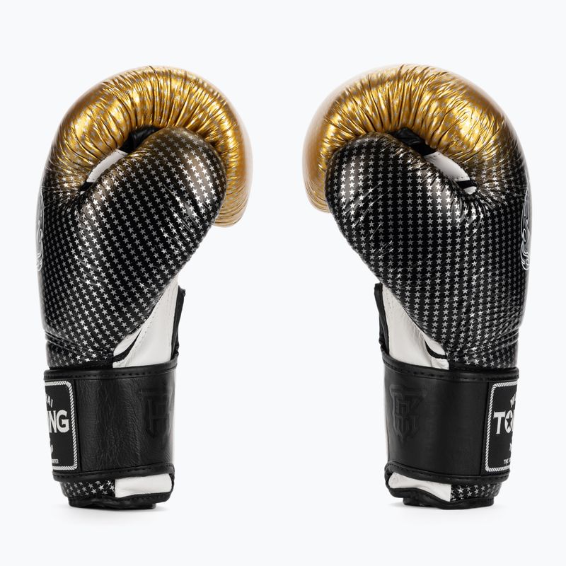 Mănuși de box Top King Muay Thai Super Star Air gold 3