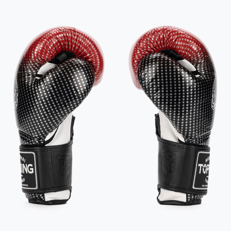 Mănuși de box Top King Muay Thai Super Star Air red 3
