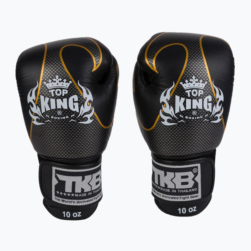 Top King Muay Thai Muay Thai Empower boer mănuși negru TKBGEM