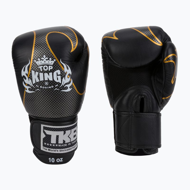 Top King Muay Thai Muay Thai Empower boer mănuși negru TKBGEM 3