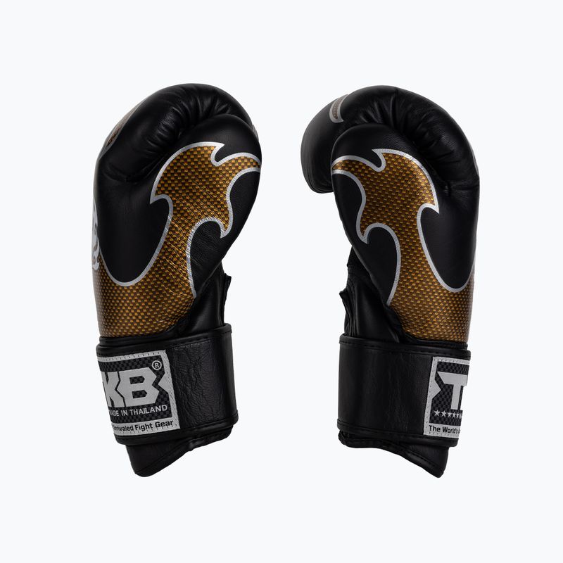 Top King Muay Thai Muay Thai Muay Thai Empower mănuși de box negru TKBGEM-01A-BK-GD-10 4