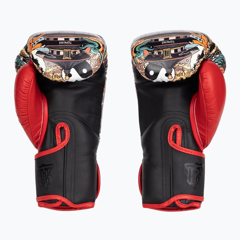 Mănuși de box Top King Boxing Culture black/red TKBGCT-SL-2C3 3