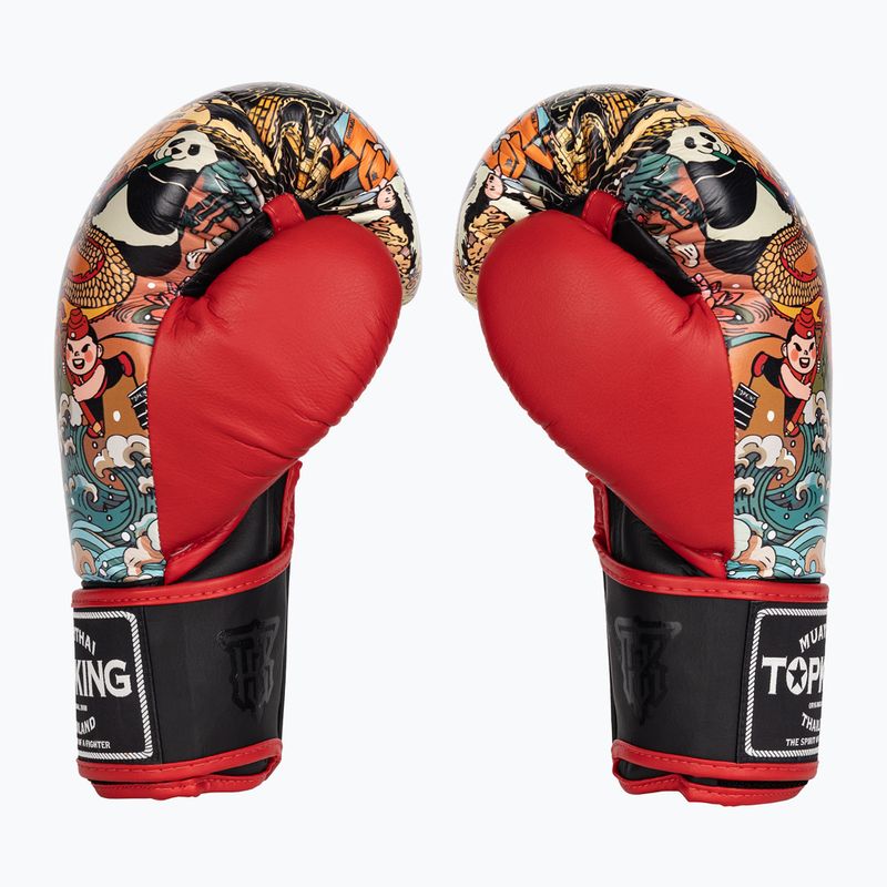 Mănuși de box Top King Boxing Culture black/red TKBGCT-SL-2C3 4
