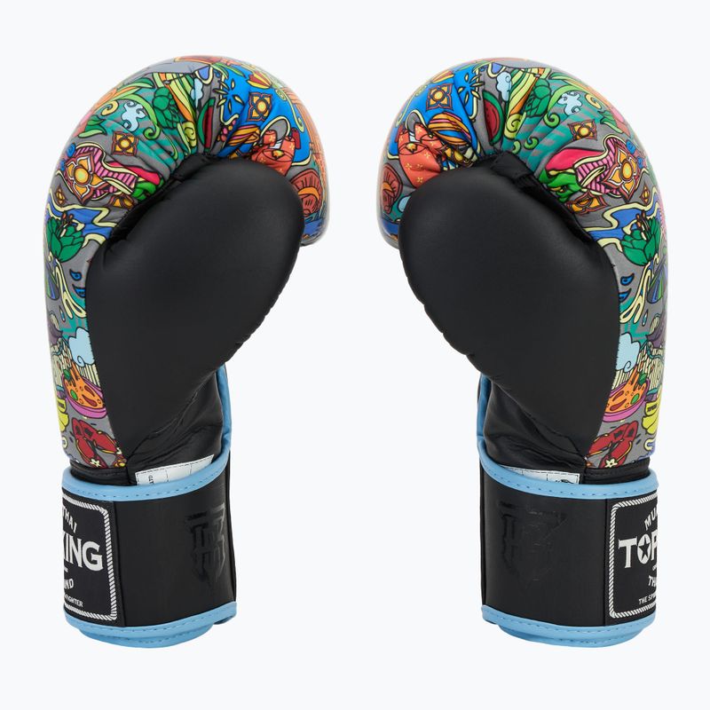Mănuși de box Top King Boxing Culture black TKBGCT-TH-SL-BK 4