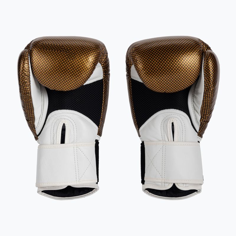 Top King Muay Thai Muay Thai Muay Thai Empower mănuși de box alb TKBGEM-02A-WH-GD-10 3