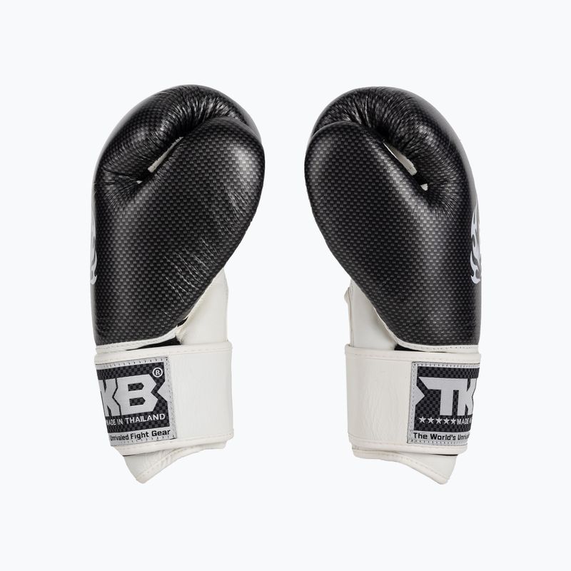 Top King Muay Thai Muay Thai Muay Thai Empower Air mănuși de box alb-argintiu TKBGEM-02A-WH-SV-10 4
