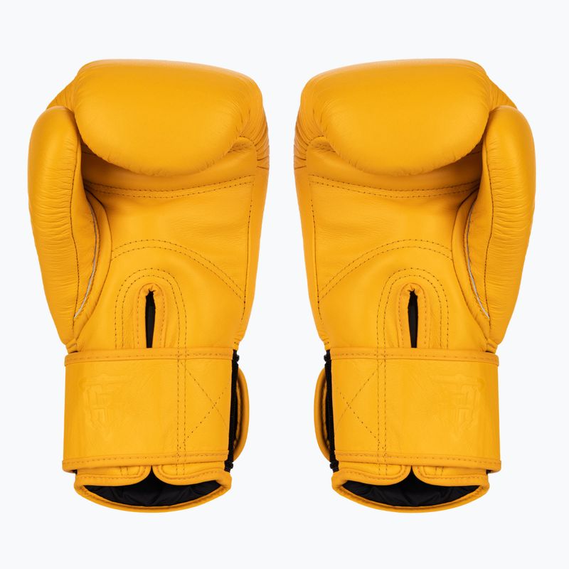 Mănuși de box Top King Muay Thai Ultimate yellow 2