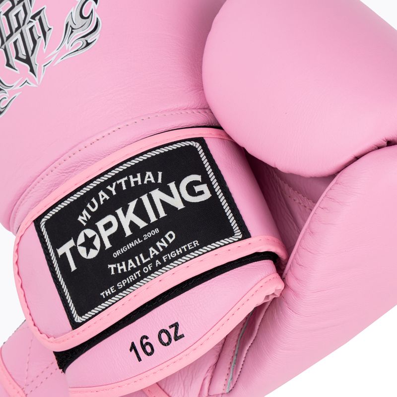 Mănuși de box Top King Muay Thai Ultimate pink 4