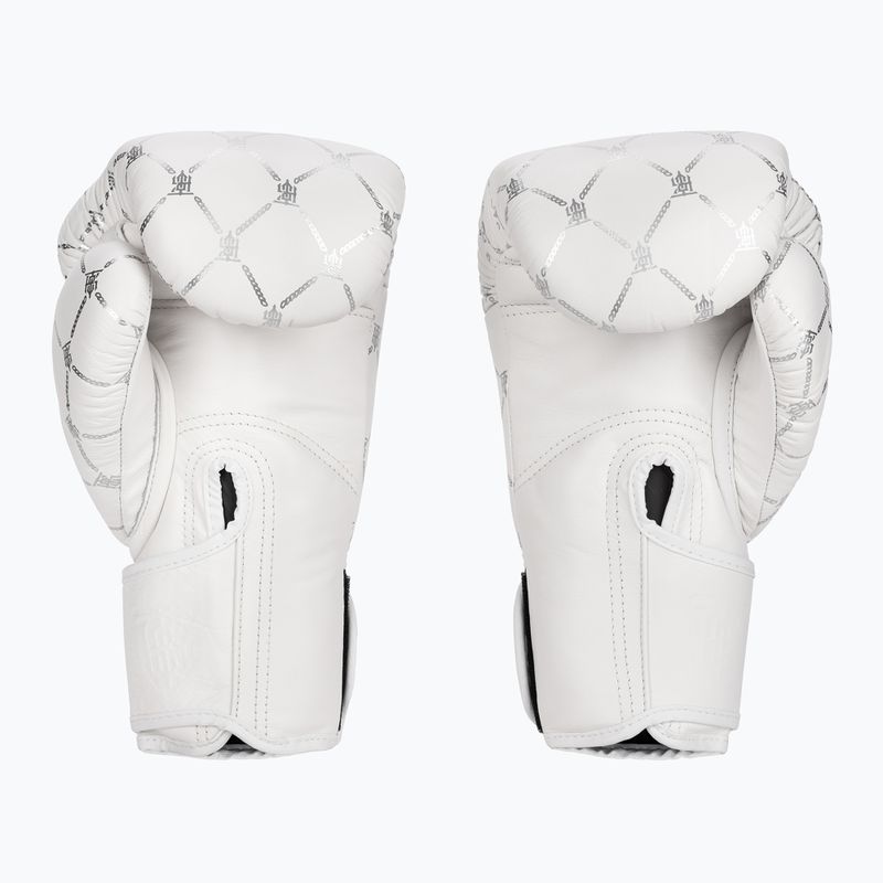 Mănuși de box Top King Boxing Chain white/silver 2