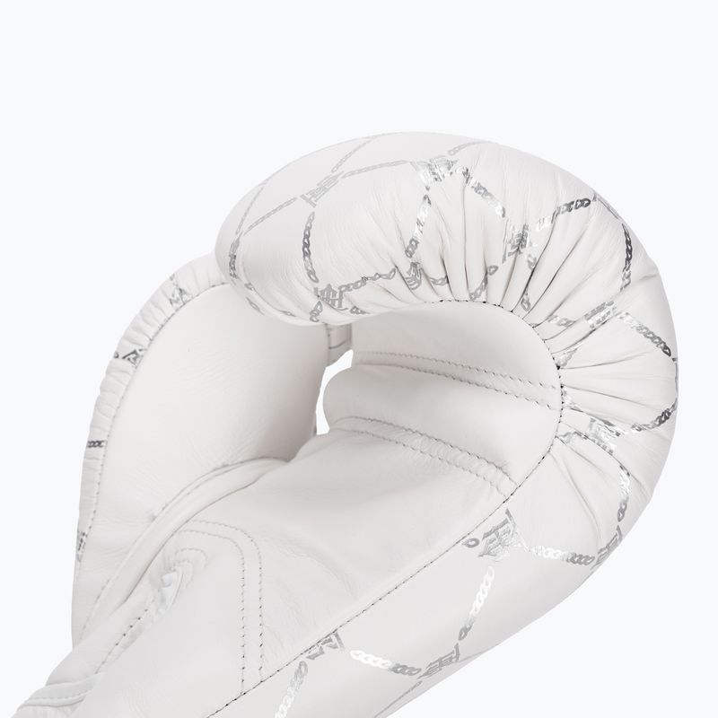 Mănuși de box Top King Boxing Chain white/silver 6
