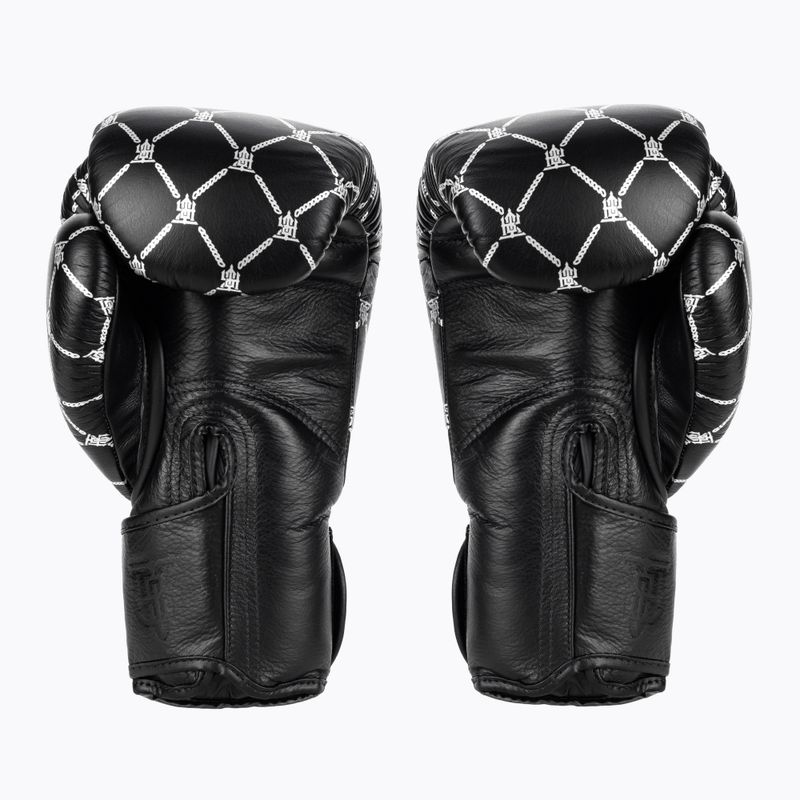 Mănuși de box Top King Boxing Chain black/silver 2
