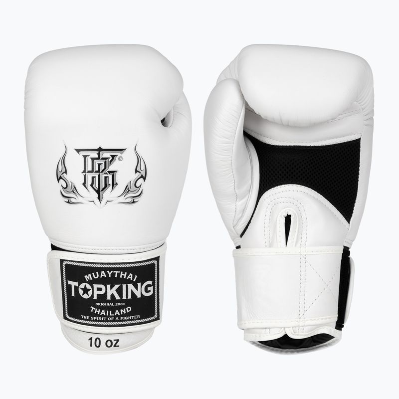 Mănuși de box Top King Muay Thai Ultimate Air white
