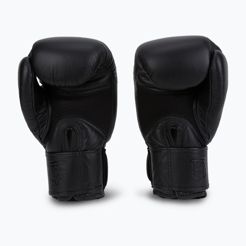 Top King Muay Thai Muay Thai Ultimate Air mănuși de box negru TKBGAV 2