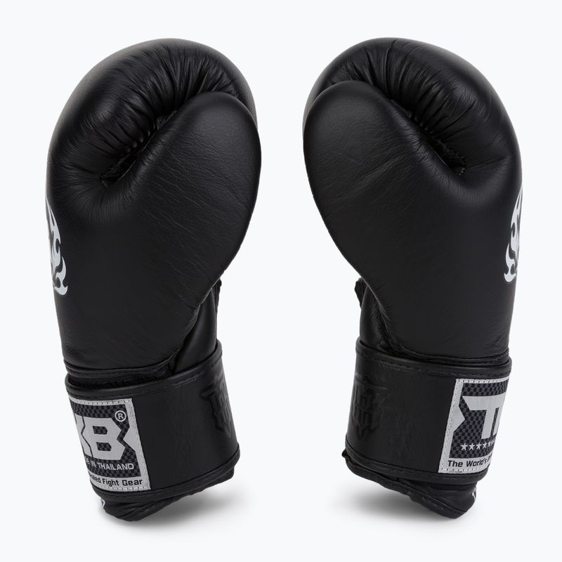 Top King Muay Thai Muay Thai Ultimate Air mănuși de box negru TKBGAV 4