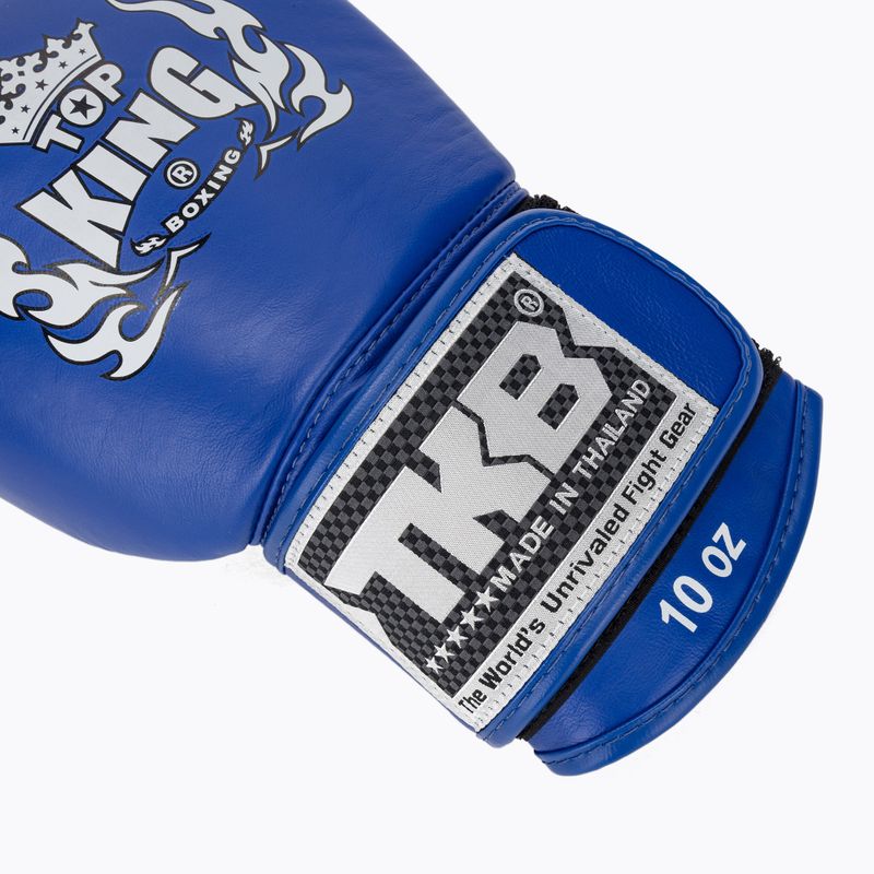 Mănuși de box Top King Muay Thai Ultimate Air blue 6