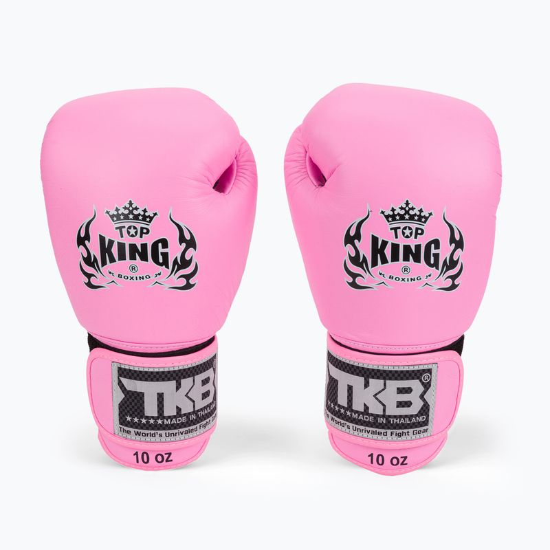 Top King Muay Thai Muay Thai Ultimate Air mănuși de box roz TKBGAV