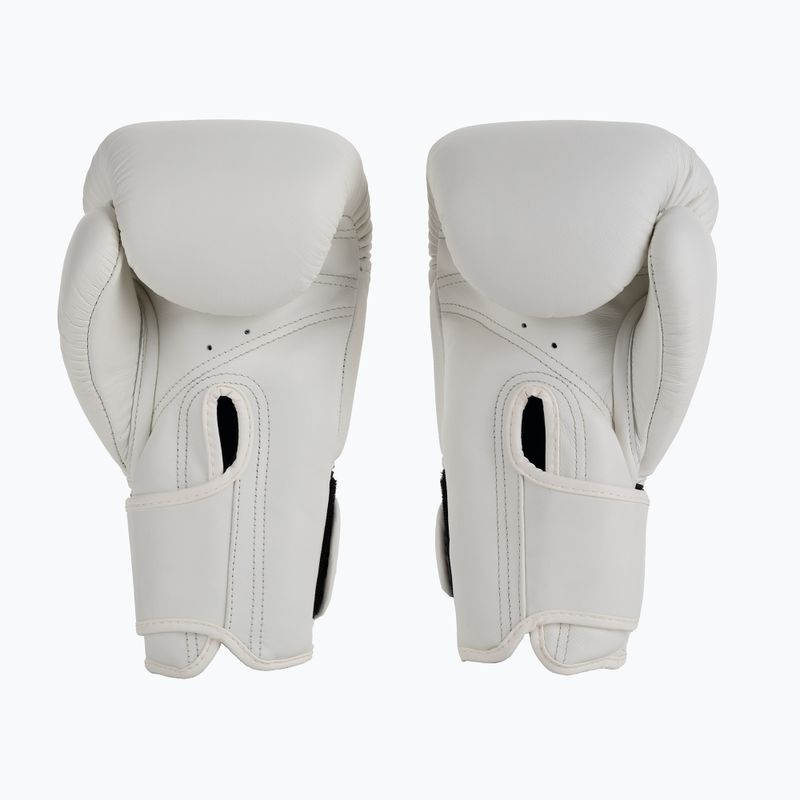 Top King Muay Thai Muay Thai Super Alb Mănuși de box alb TKBGSV-WH 2