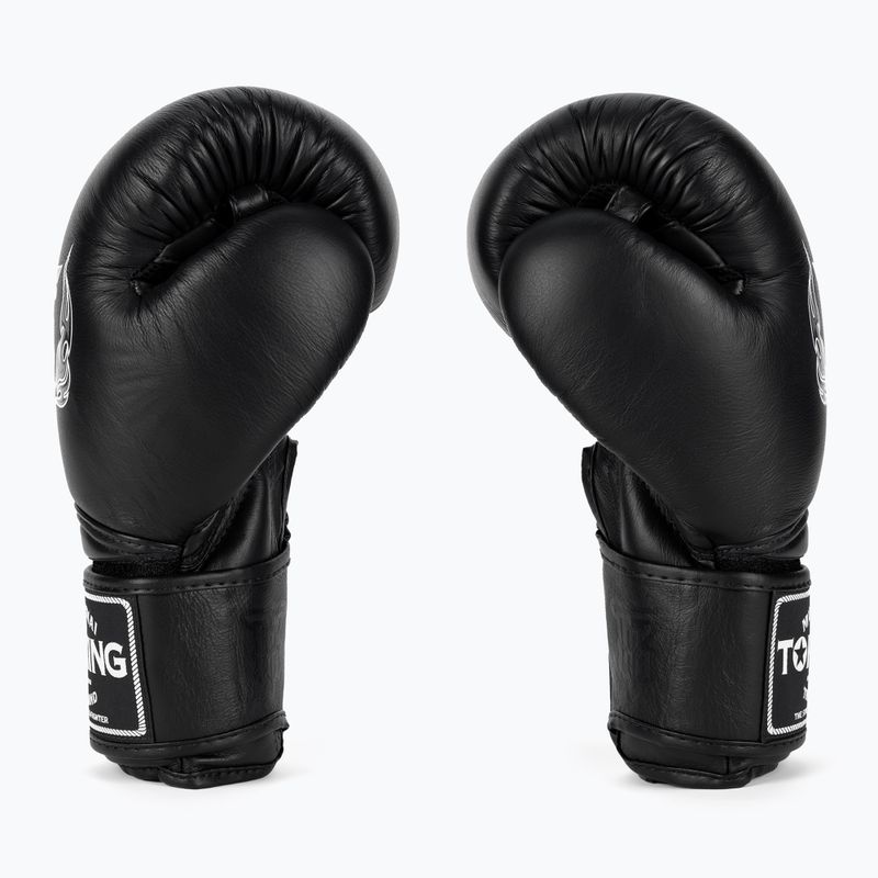 Top King Muay Thai Muay Thai Super Air mănuși de box negru 4