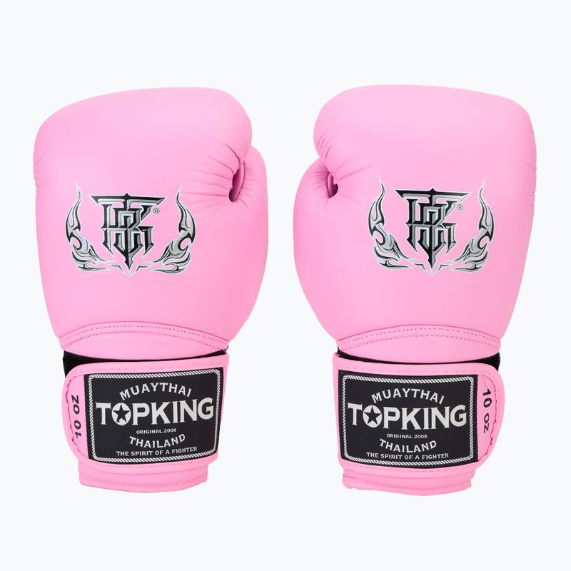 Top King Muay Thai Muay Thai Super Air mănuși de box roz TKBGSA-PK