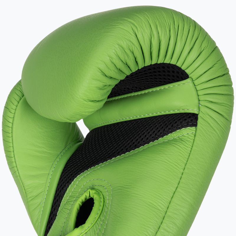 Mănuși de box Top King Muay Thai Super Air green 4