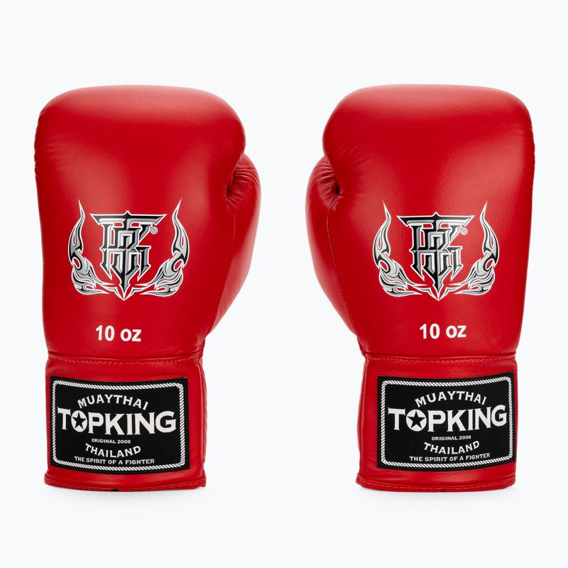 Mănuși de box Top King Muay Thai Pro red