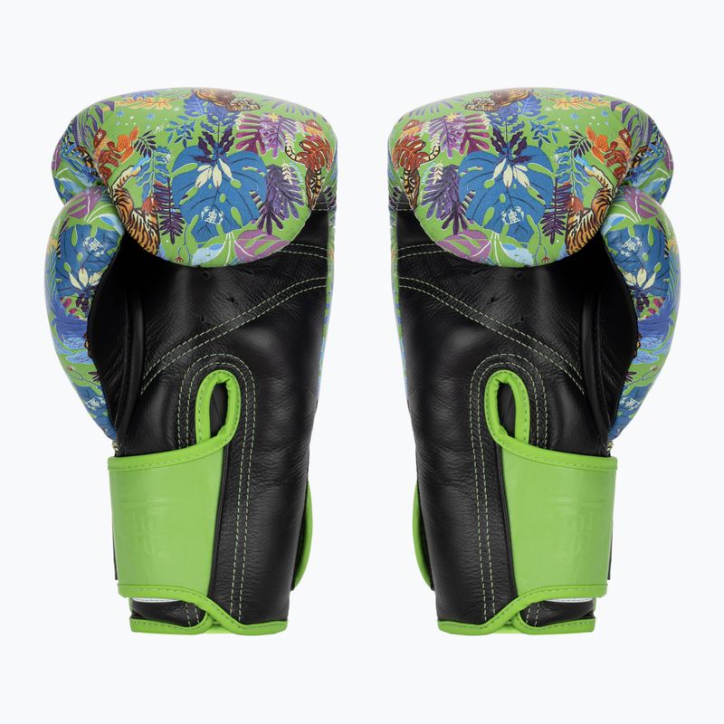Mănuși de box Top King Boxing Wild Tiger black/green 2