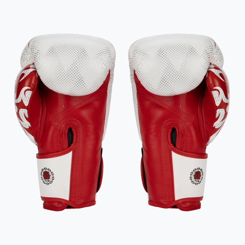 Mănuși de box Top King Boxing Dragon red/white 2