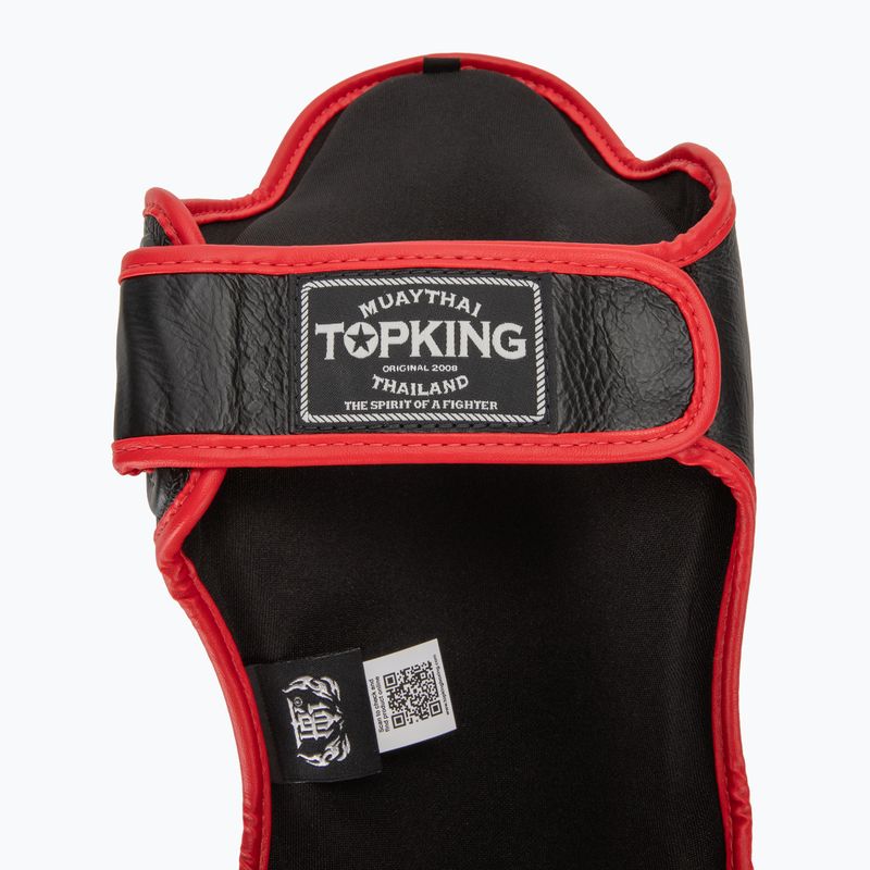 Apărători de tibie Top King Shin Guards Blend black/red 6