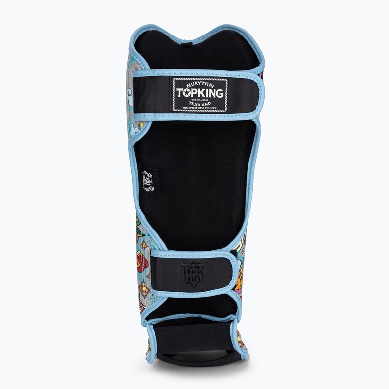Apărători de tibie Top King Culture Semi Leather black TKSGCT-TH 5