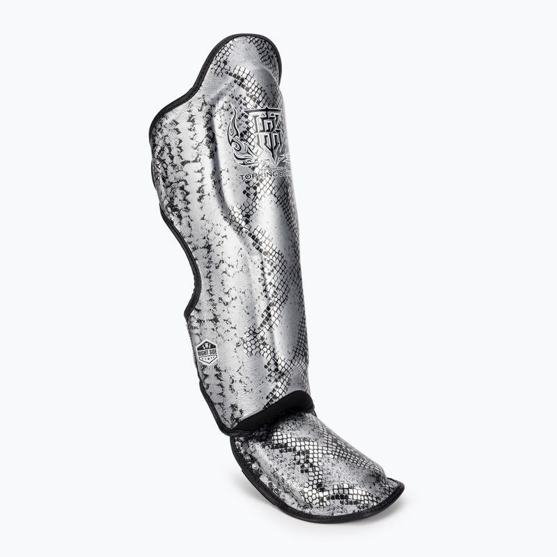 Protecție de tibie Top King Super Star black/silver