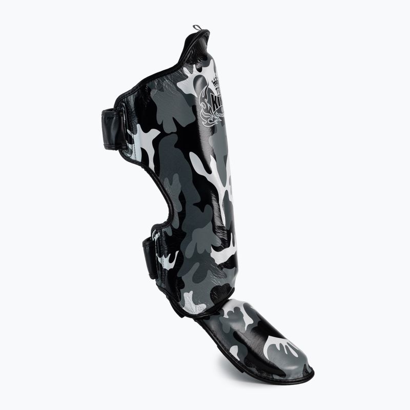 Top King Empower Empower Camuflaj gri pentru tibia și piciorul de protecție TKSGEM-03-GY-L 2