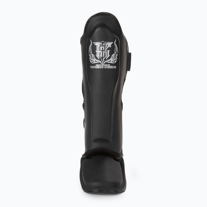 Apărători de tibie Top King Pro Semi Leather black 3
