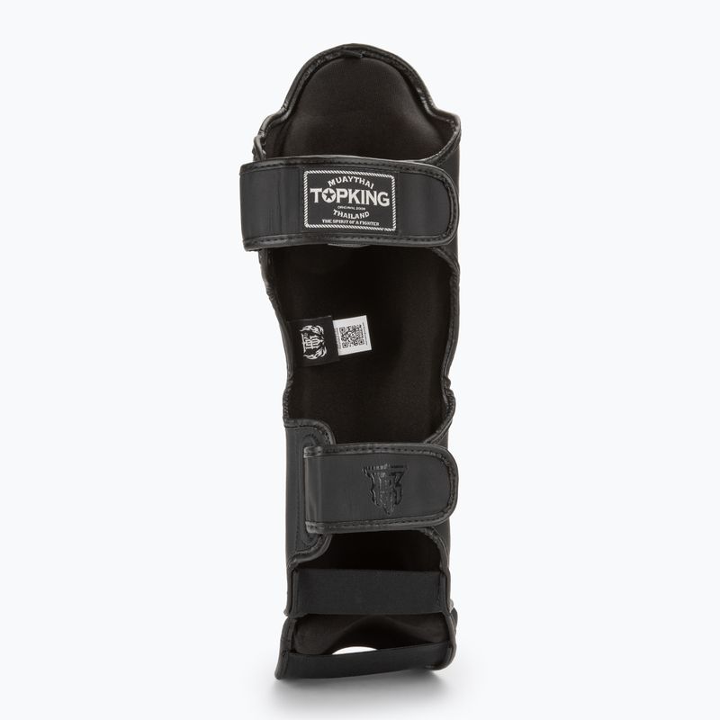 Apărători de tibie Top King Pro Semi Leather black 4
