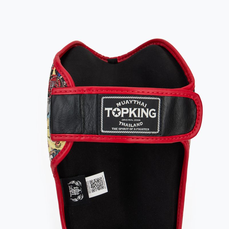 Protecții pentru tibie Top King Chain black 6
