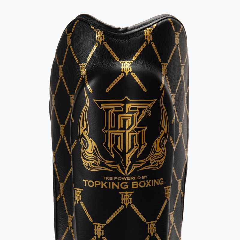 Apărători de tibie Top King Chain black/gold 3