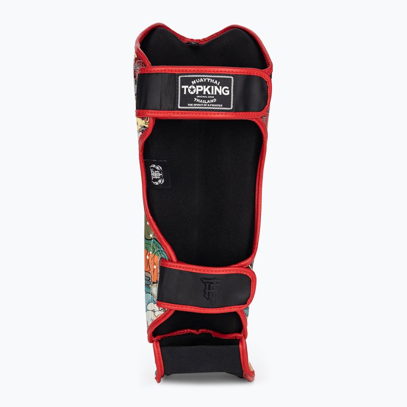 Apărători de tibie Top King Culture Semi Leather black TKSGCT-CN 5