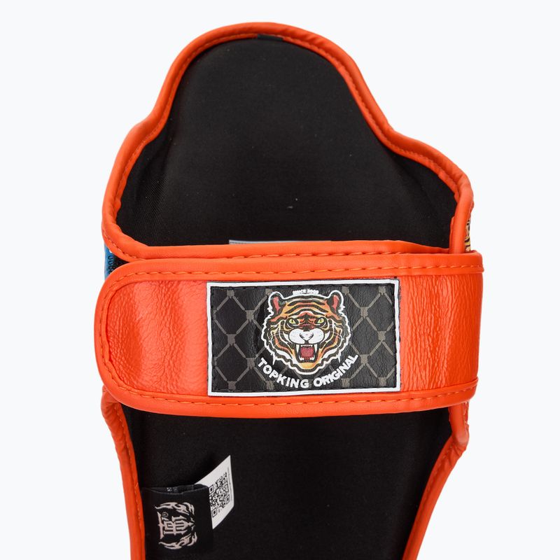 Apărători pentru tibie și picioare Top King Wild Tiger King orange 7