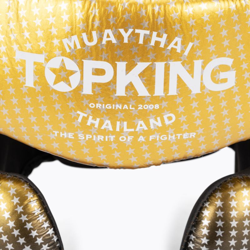 Cască de box Top King Super Star gold 4