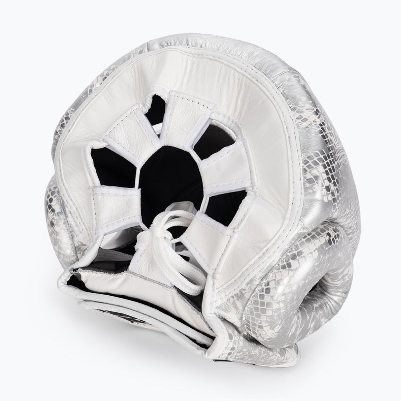 Cască de box Top King Super Star white/silver 6