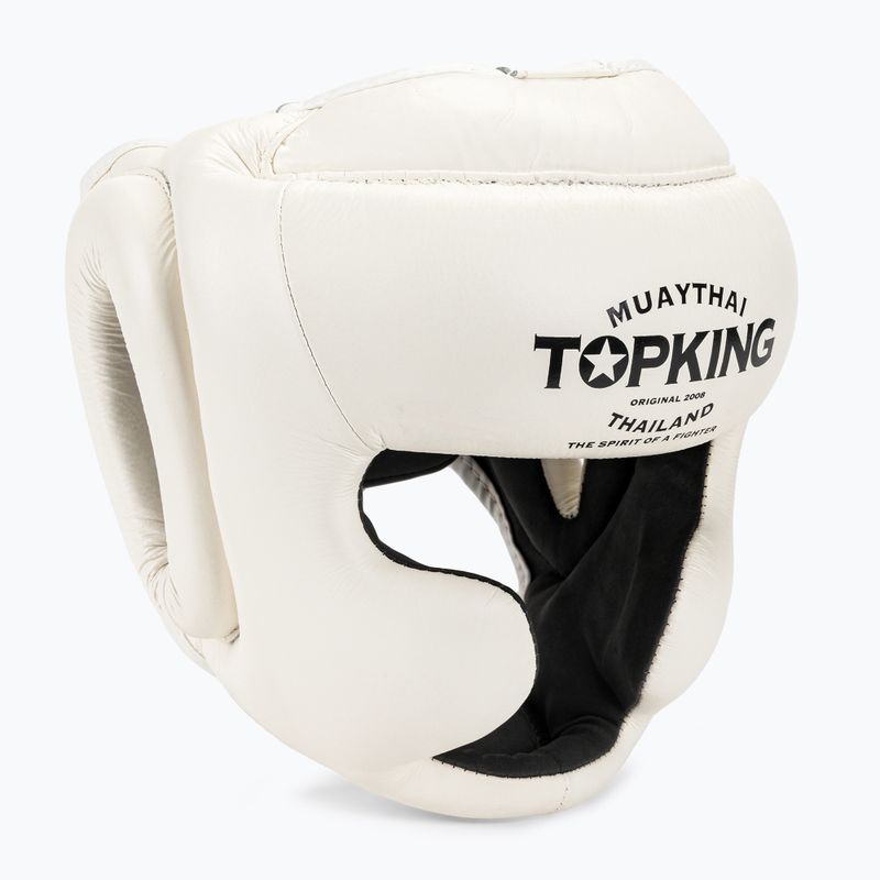 Cască de box Top King Full Coverage alb