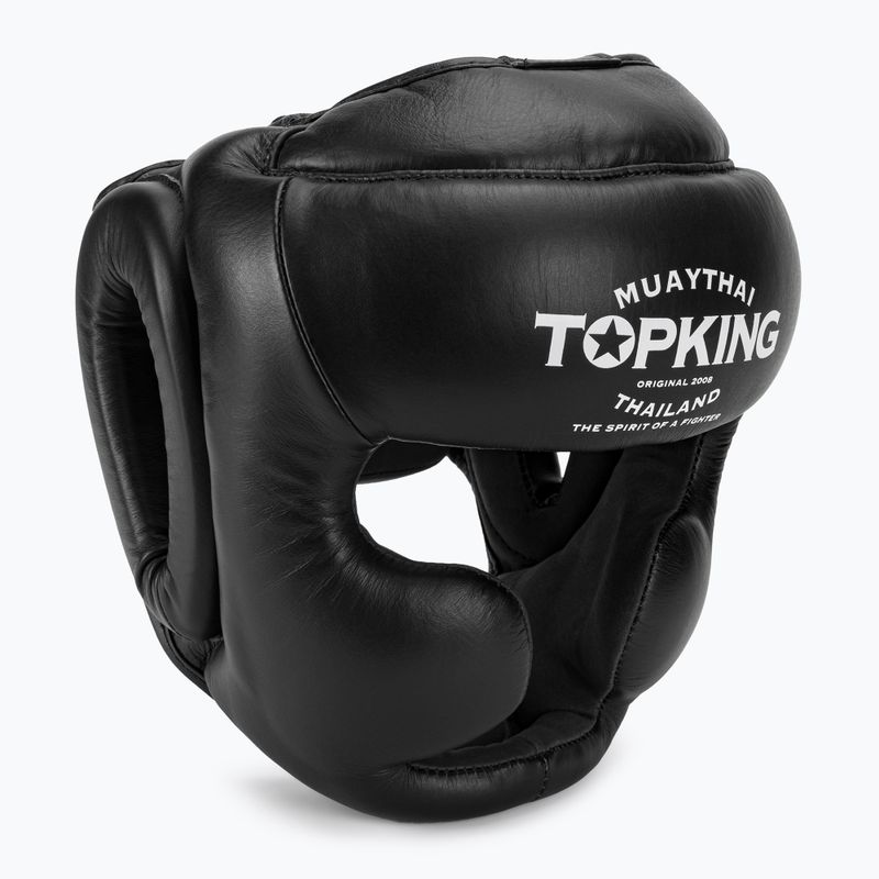 Top King Full Coverage Casca de box negru