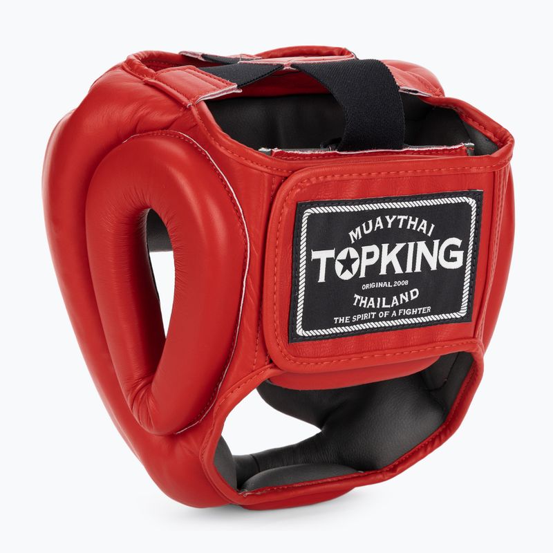 Cască de box Top King Full Coverage red 3
