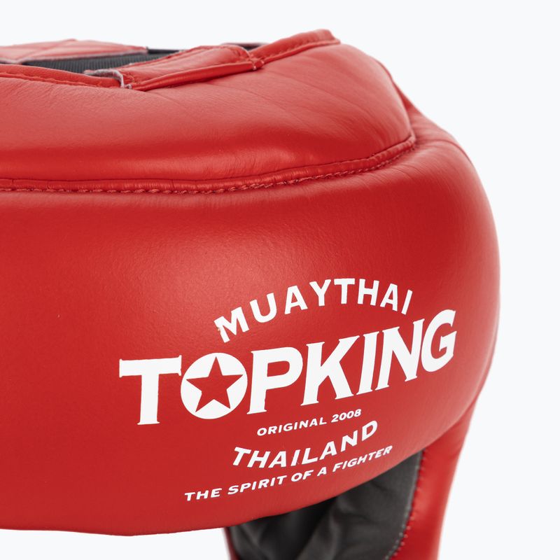 Cască de box Top King Full Coverage red 5