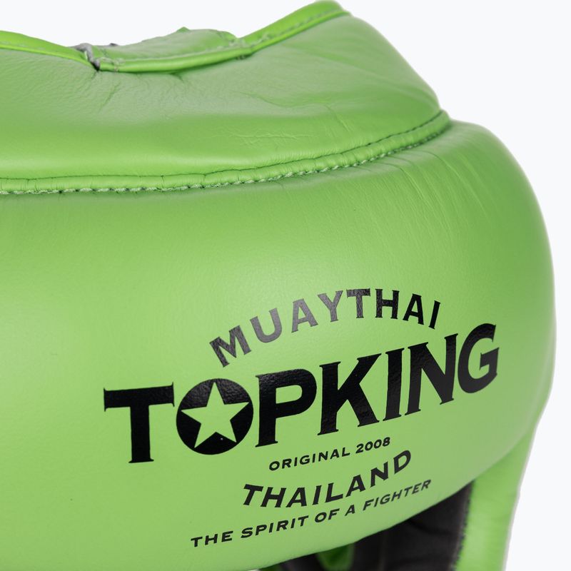 Cască de box Top King Full Coverage green 4