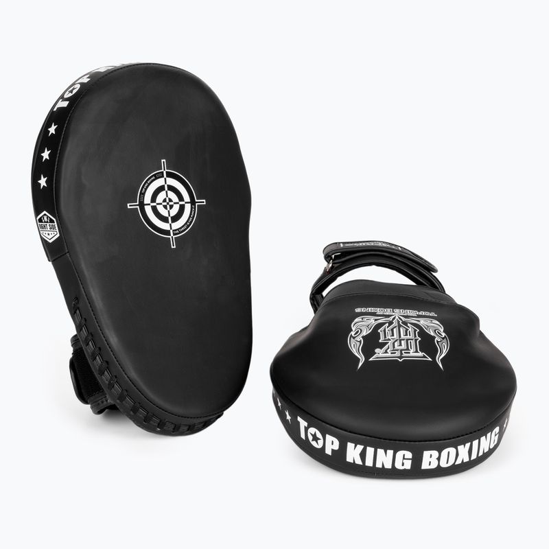 Scurturi de antrenament Top King Focus Mitts Extreme black 2