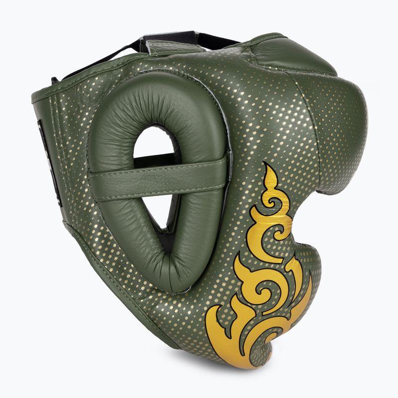 Cască de box Top King Kanok khaki 2