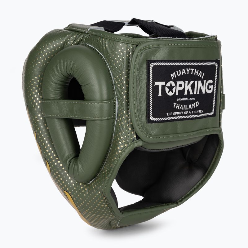 Cască de box Top King Kanok khaki 3