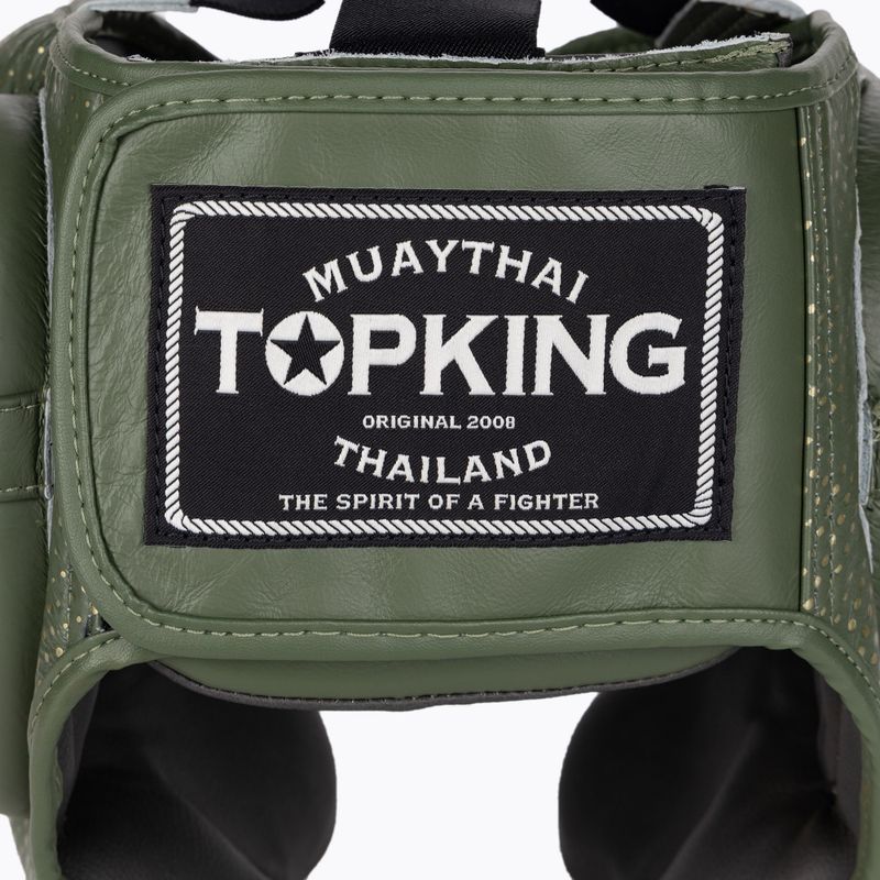 Cască de box Top King Kanok khaki 5