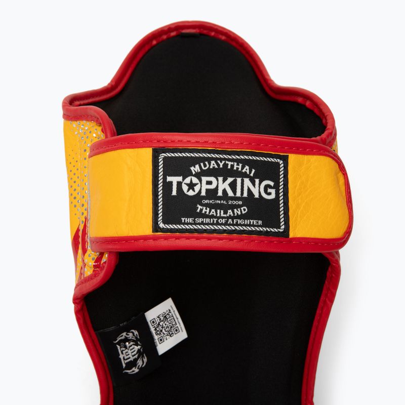 Apărători de tibie Top King Dragon yellow 4